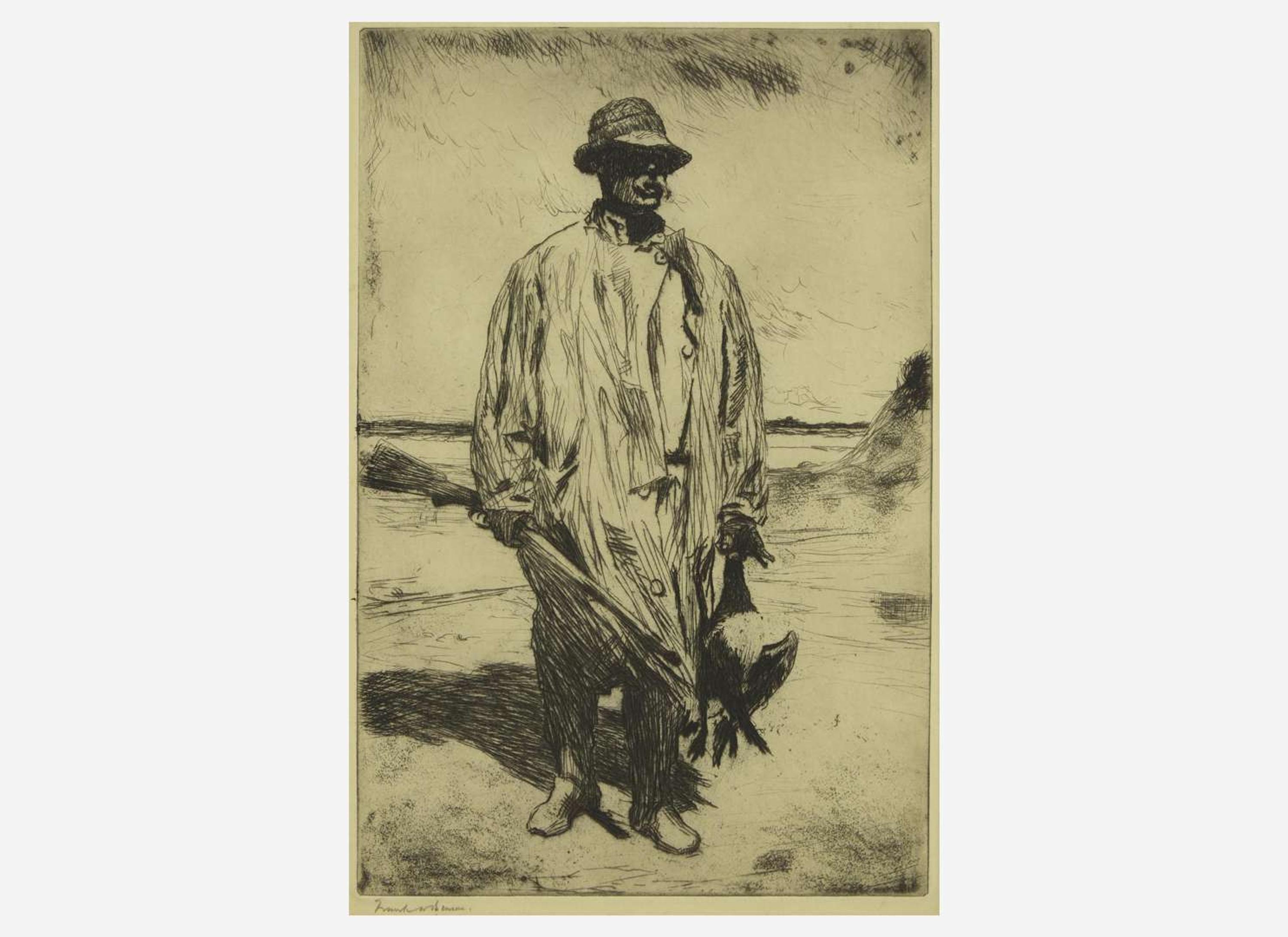 [Prints] Benson, Frank W.: Old Tom