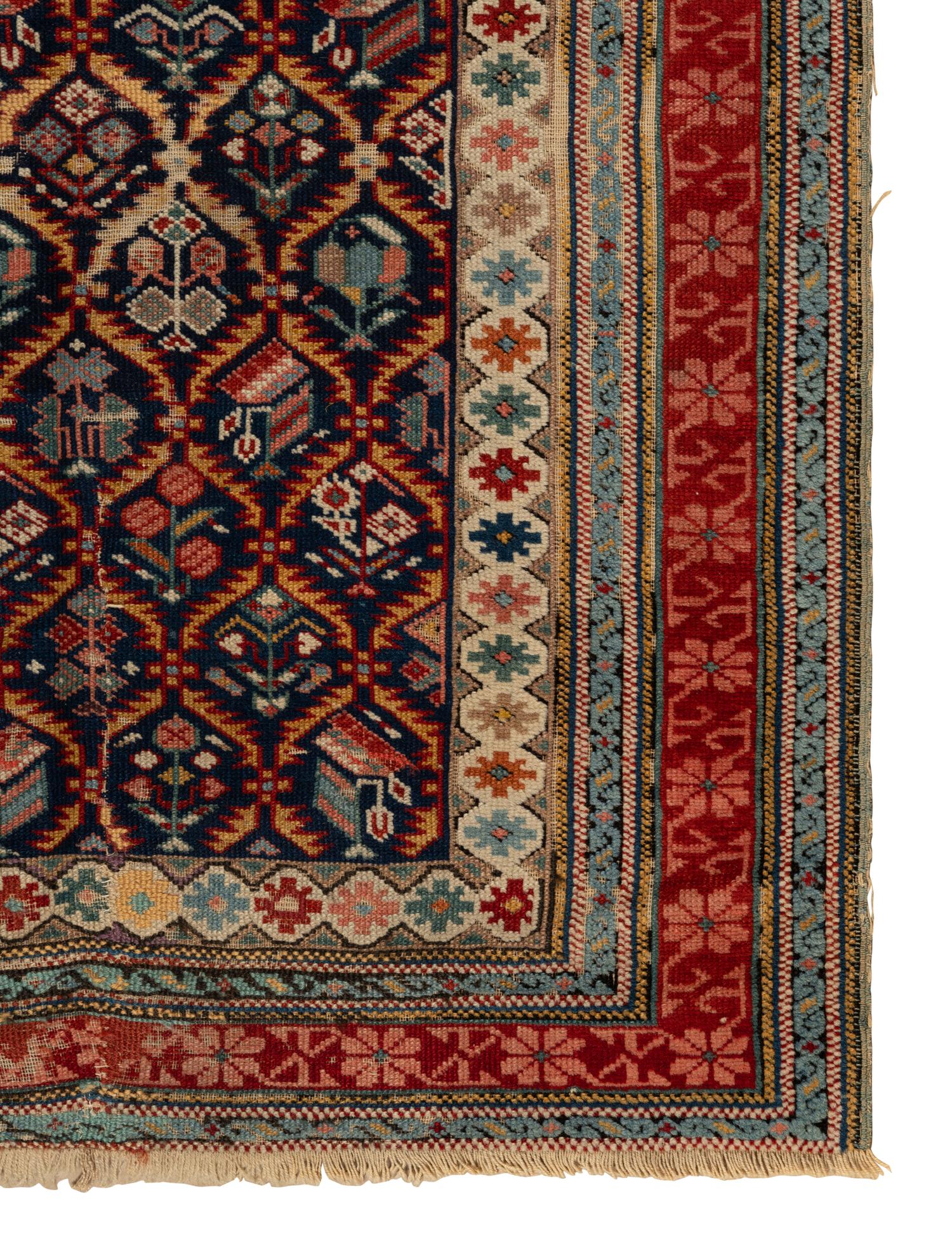 A Kuba Wool Rug