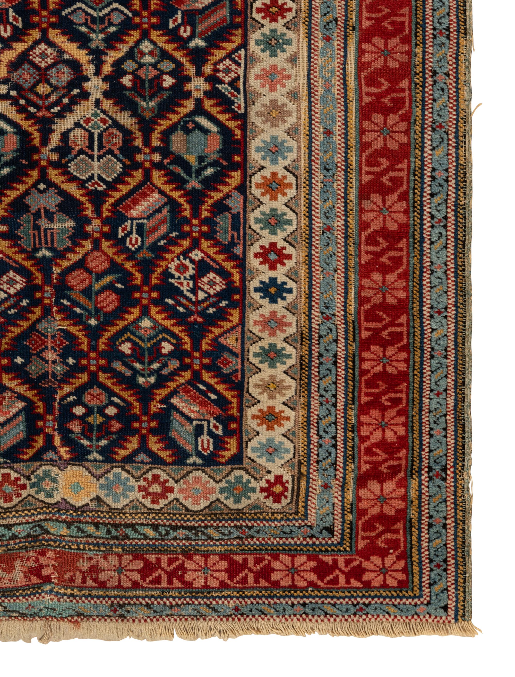 A Kuba Wool Rug