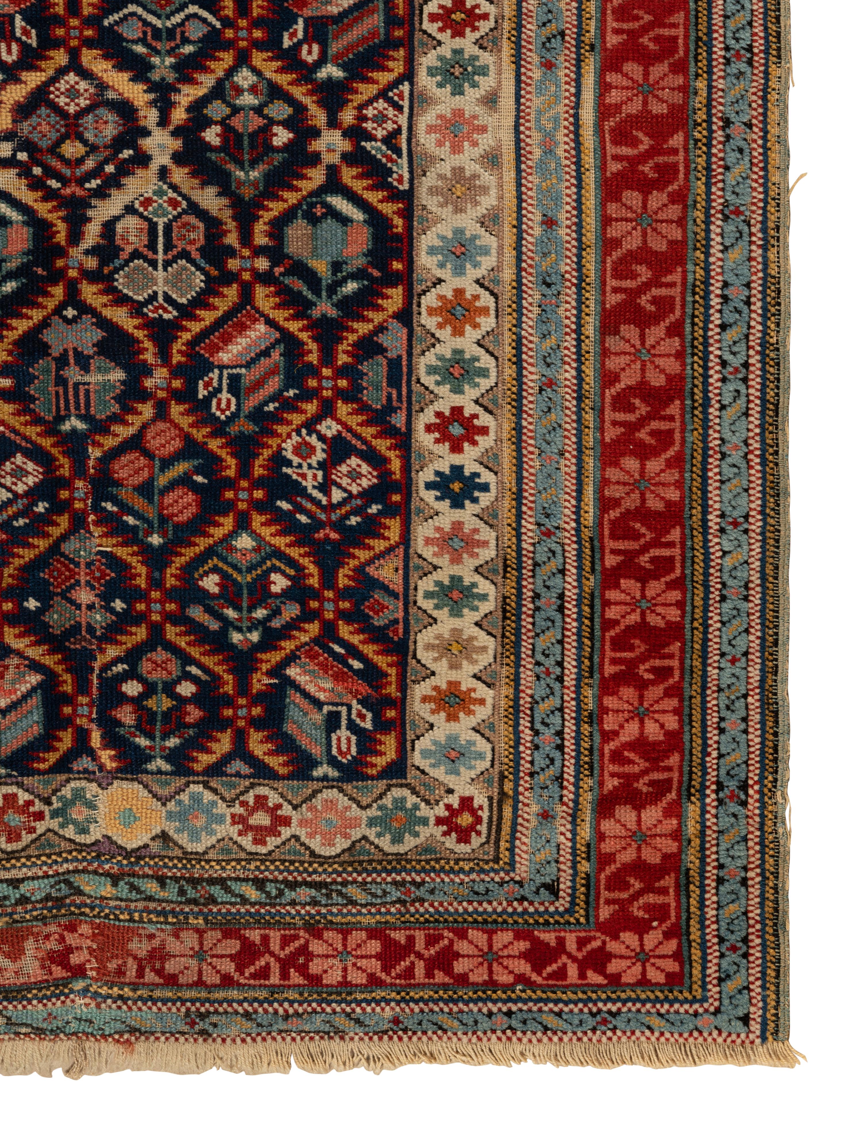 A Kuba Wool Rug