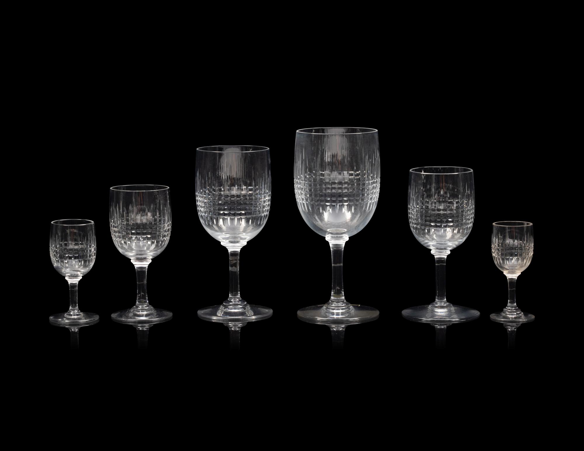 An Extensive Baccarat Nancy Stemware Service