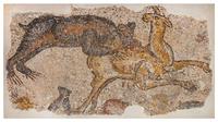 A Roman Marble Mosaic Panel Height 43 1/2 x width 78 5/8 inches. — CIRCA 4TH CENTURY C.E.