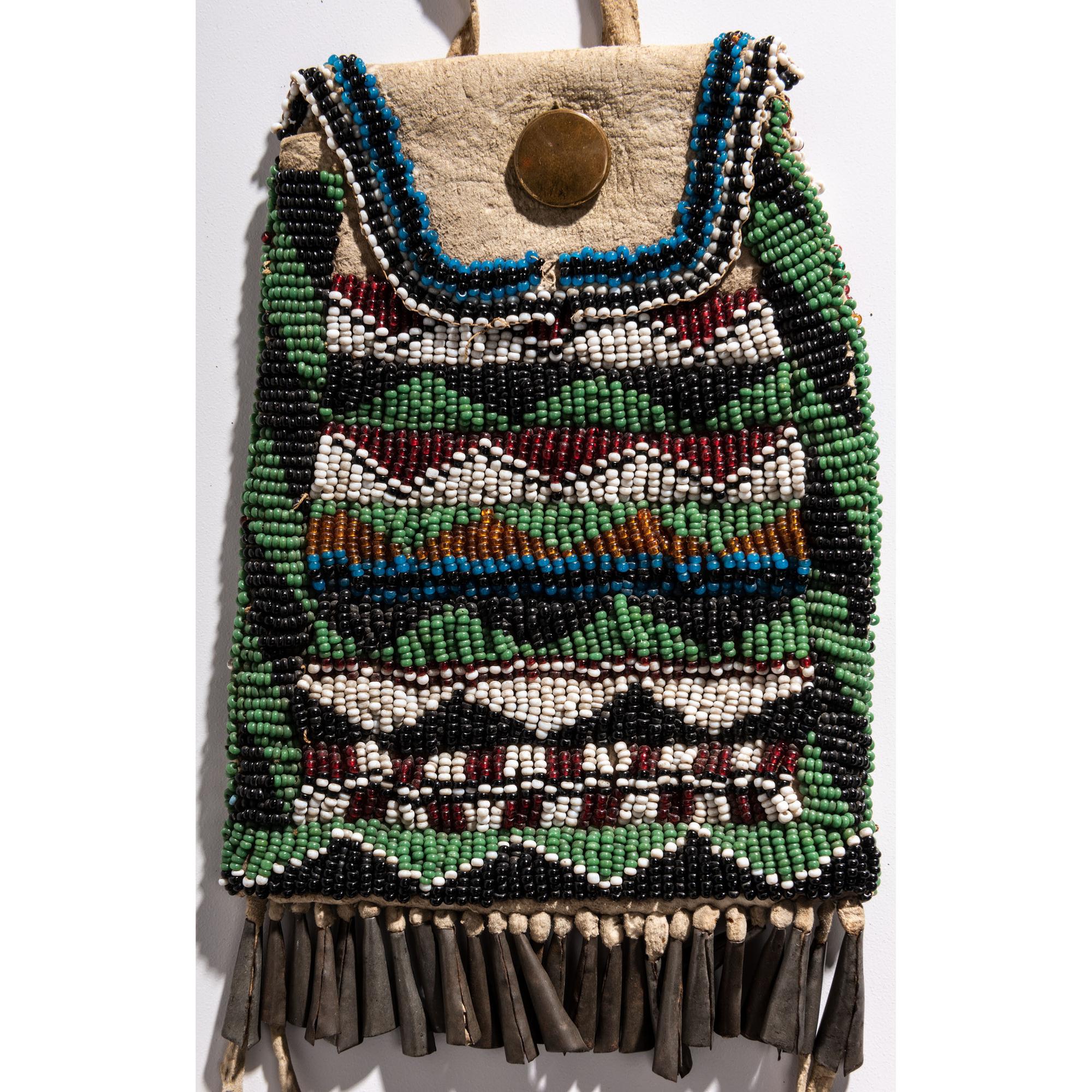 Apache Beaded Strike-a-Light Case