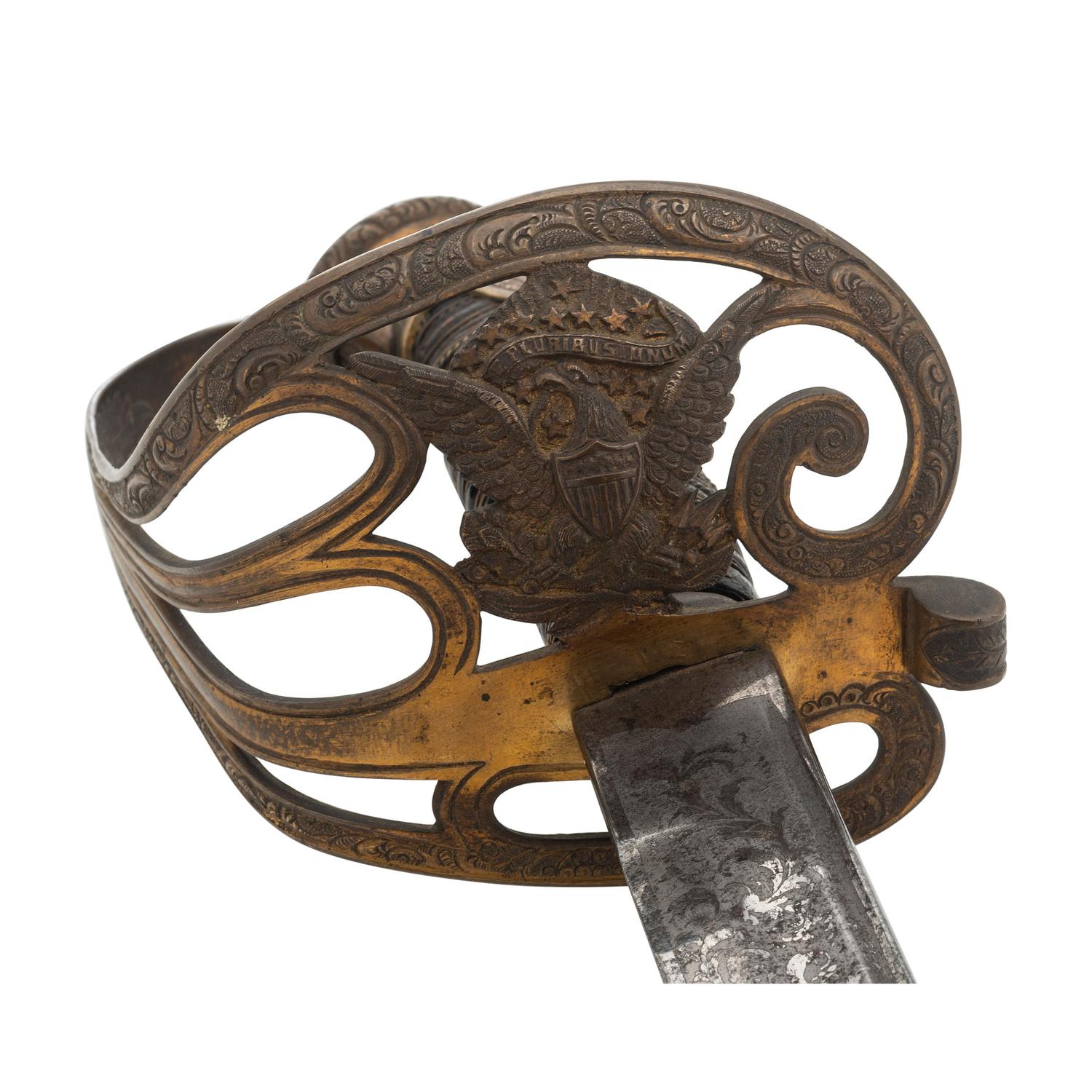 Presentation Cavalry Officers Saber of Captain John Detweiler 9th PA Cavalry by Sauerbier