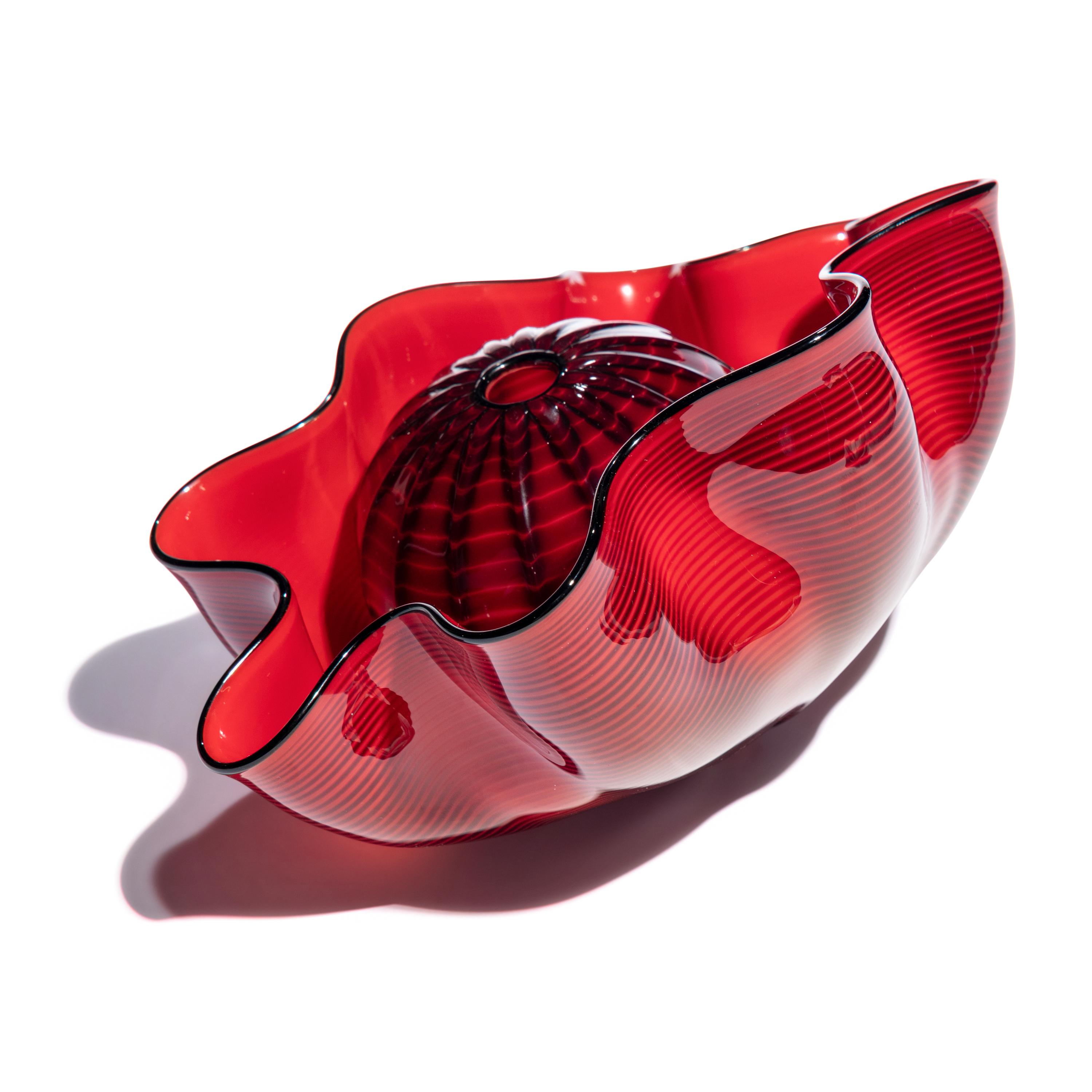 Dale Chihuly (American, b. 1941) — Red Seaform Set, 1995