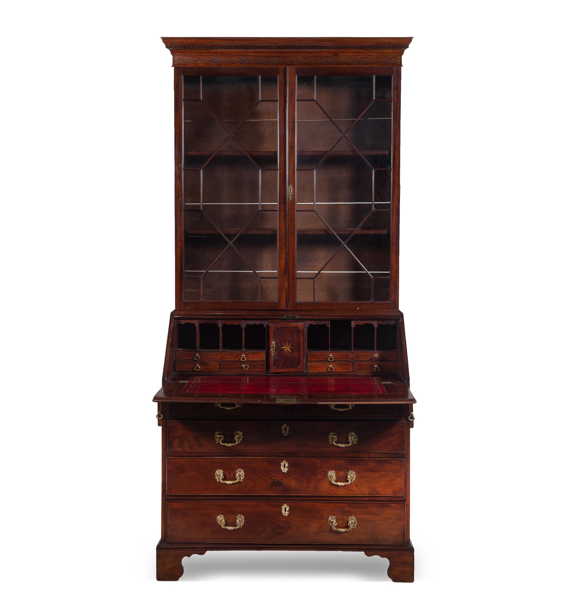 A George III Mahogany Bookcase