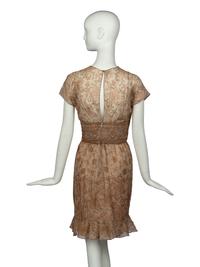 Oscar de la Renta Embellished Dress, 1997
