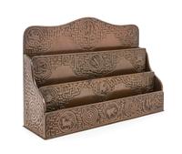 Tiffany Studios, EARLY 20TH CENTURY, a Zodiac pattern letter rack (1030)