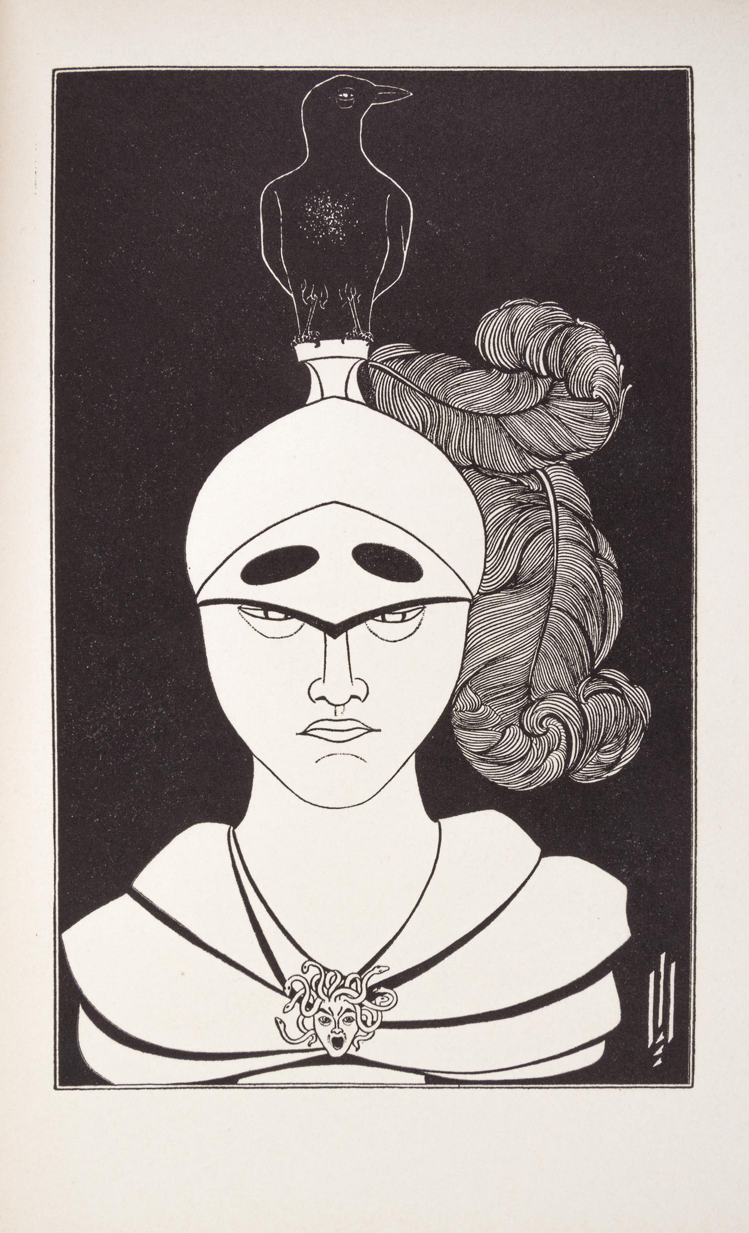 (BEARDSLEY, AUBREY) POE, EDGAR ALLEN. Illustrations to Edgar Allen Poe. Indianapolis, 1926. Limited, with 5 loose plates laid in.