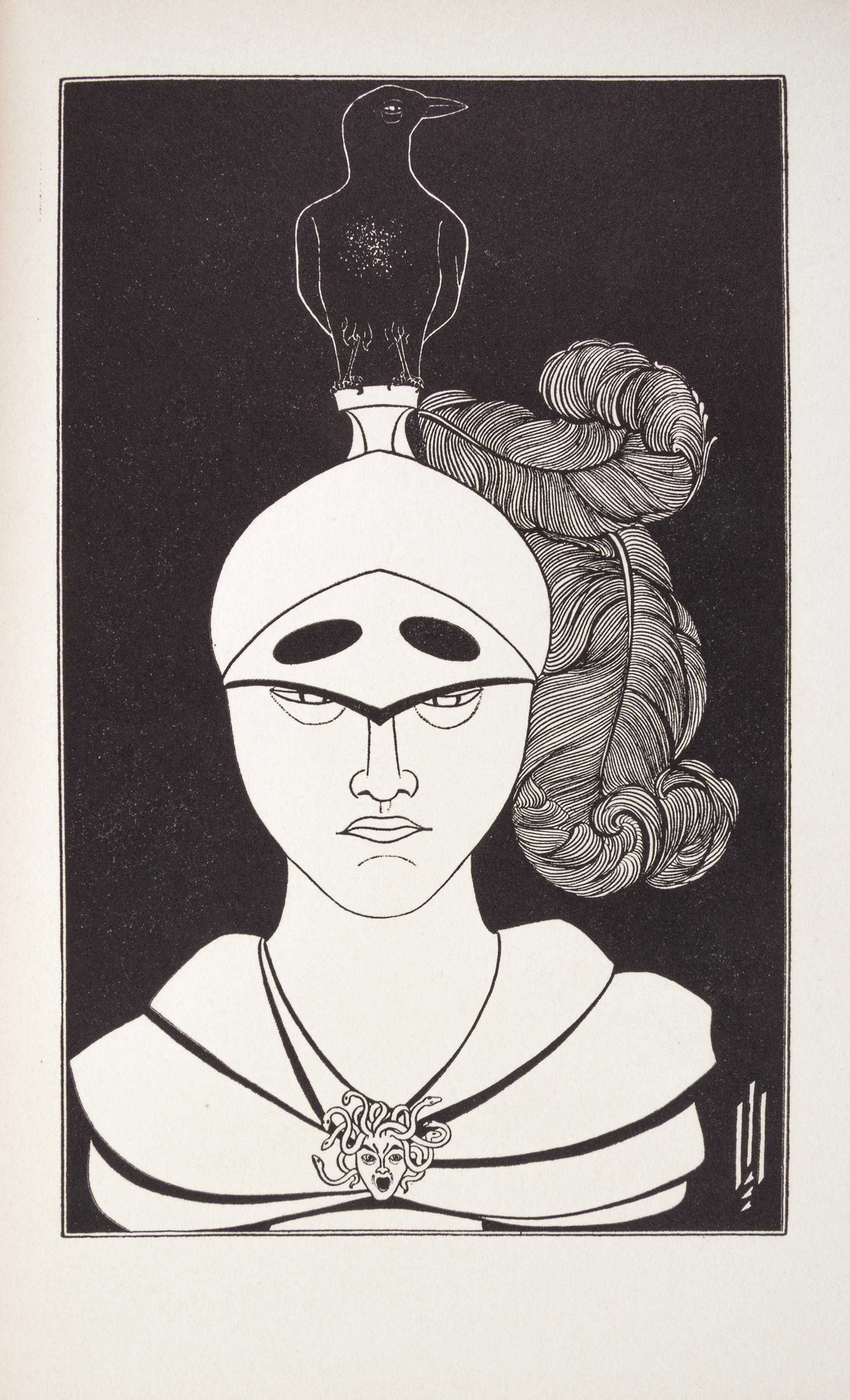 (BEARDSLEY, AUBREY) POE, EDGAR ALLEN. Illustrations to Edgar Allen Poe. Indianapolis, 1926. Limited, with 5 loose plates laid in.