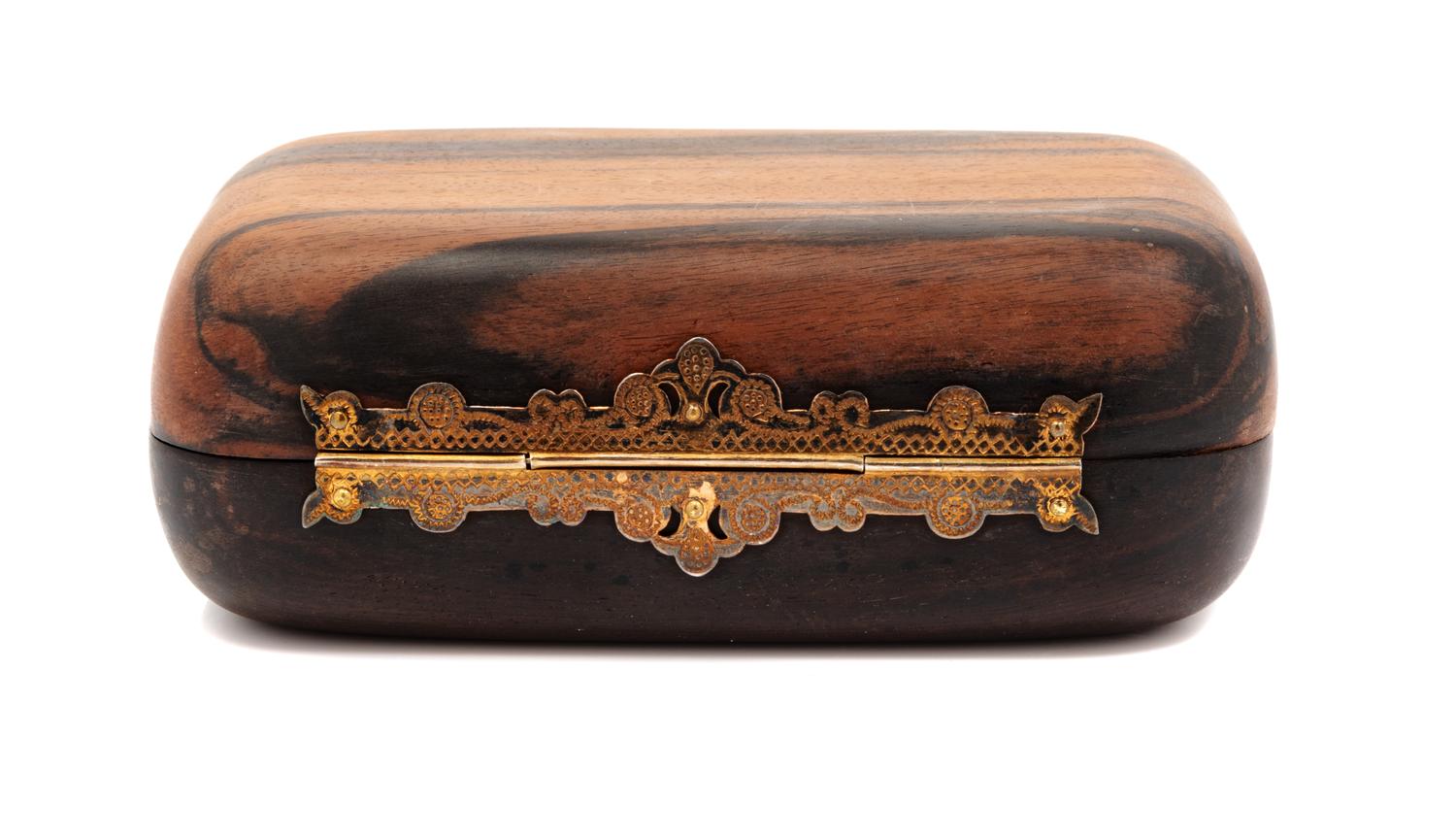 Judith Leiber Carved Wood Clutch