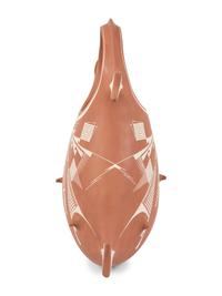 Hanging Pottery Fish Basket