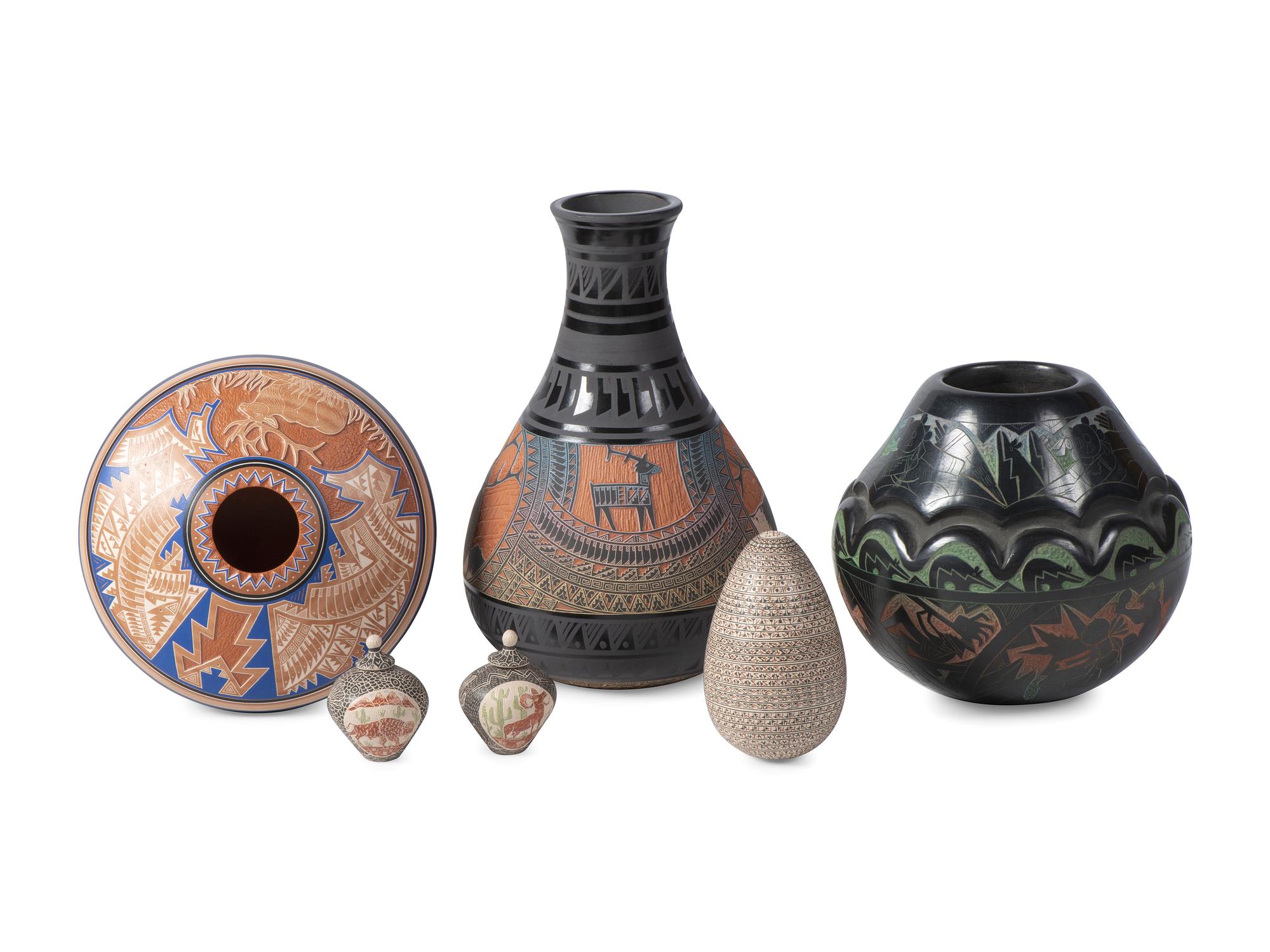 Group of Southwestern and Mata Ortiz Pottery