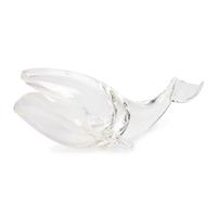A Steuben Glass Great Whale Sculpture