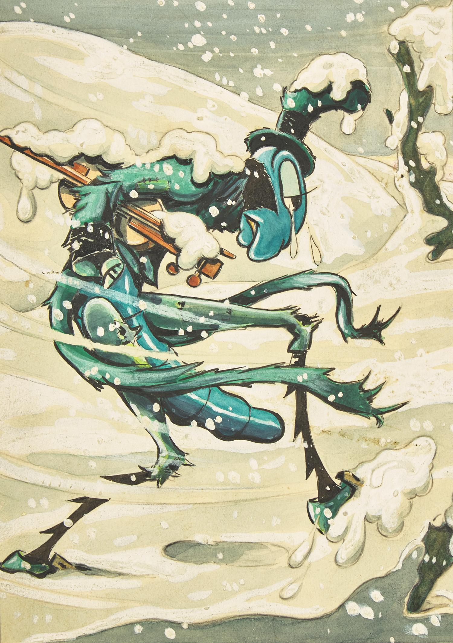 The Grasshopper And The Ants; Original illustrations for Walt Disney's Silly Symphon y, Good Housekeeping, 1934