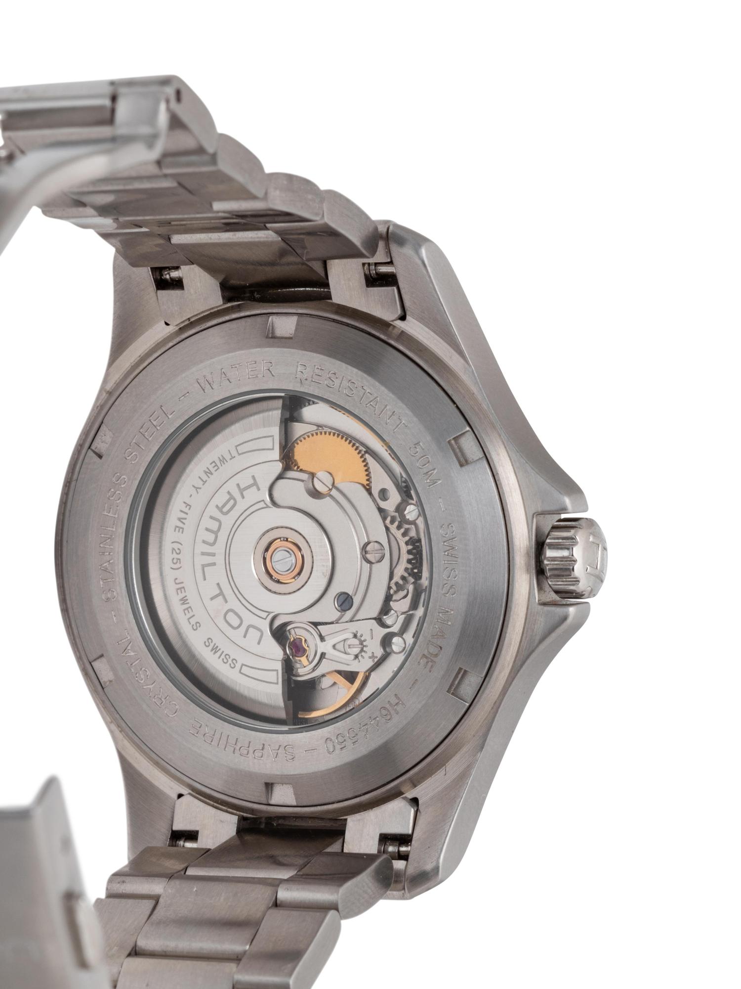 A Stainless Steel 'Khaki King II' Wristwatch, Hamilton,