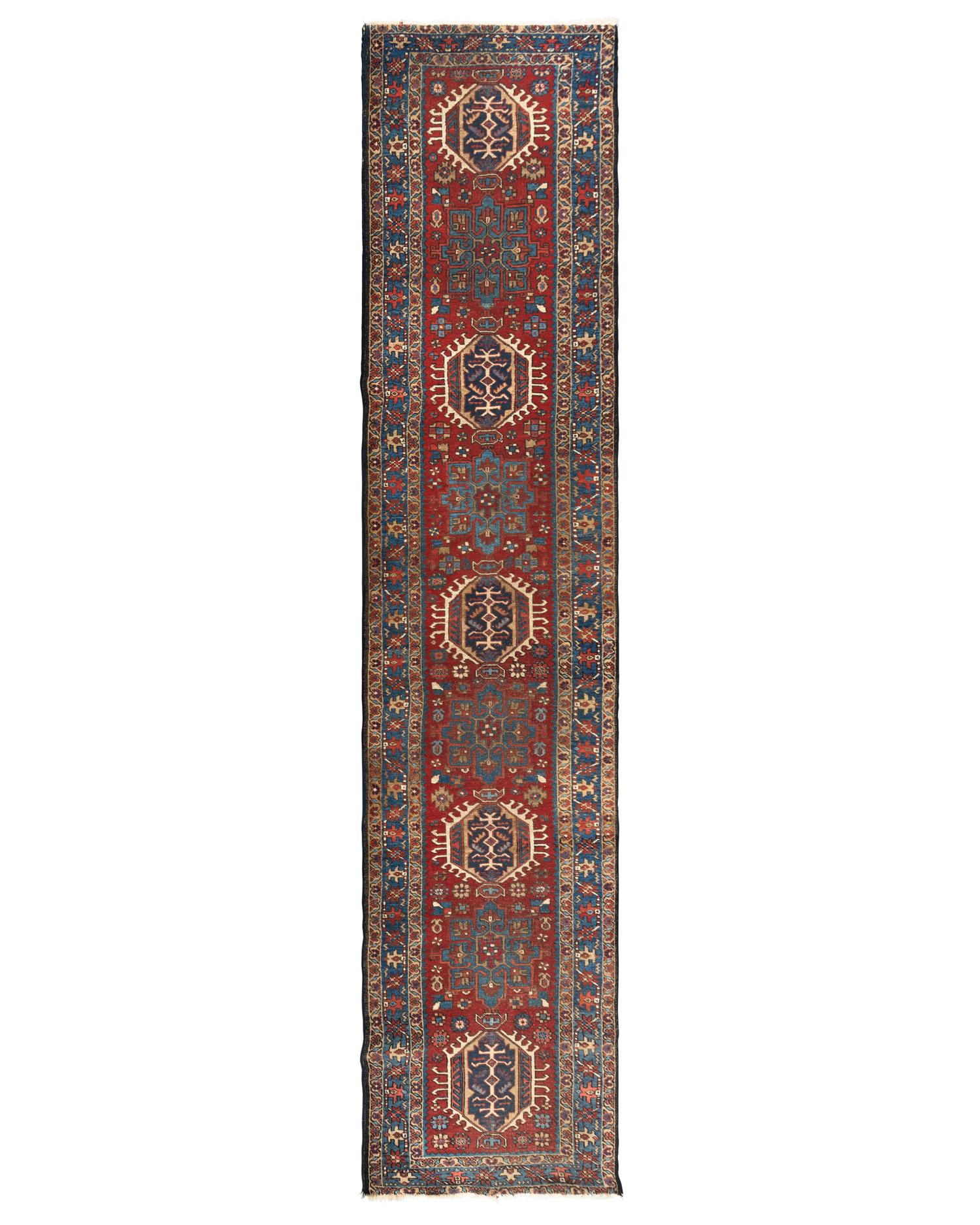 A Heriz Wool Runner