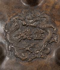 A Chinese Bronze Incense Burner