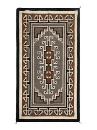 Navajo Two Grey Hills Weaving / Rug