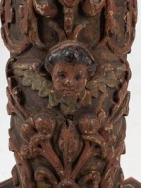 An Italian Giltwood Column