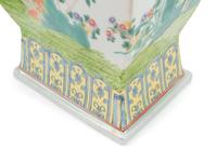 A Pair of Chinese Export Enameled Porcelain Vases