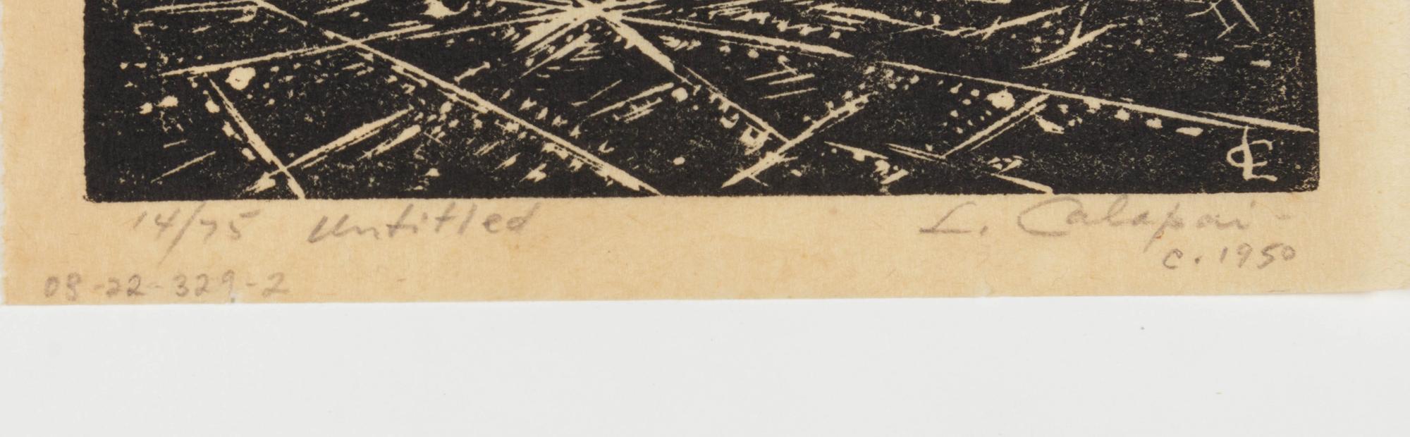 Power Elements , 1944, Untitled , 1948 and Untitled , 1948
