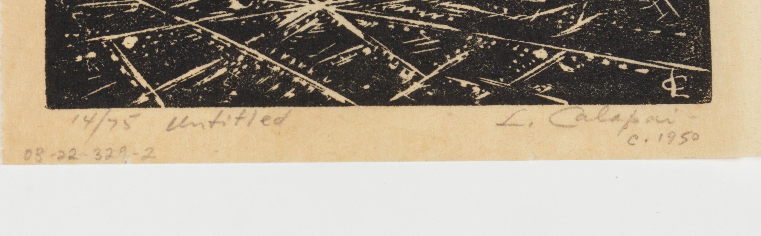 Power Elements , 1944, Untitled , 1948 and Untitled , 1948
