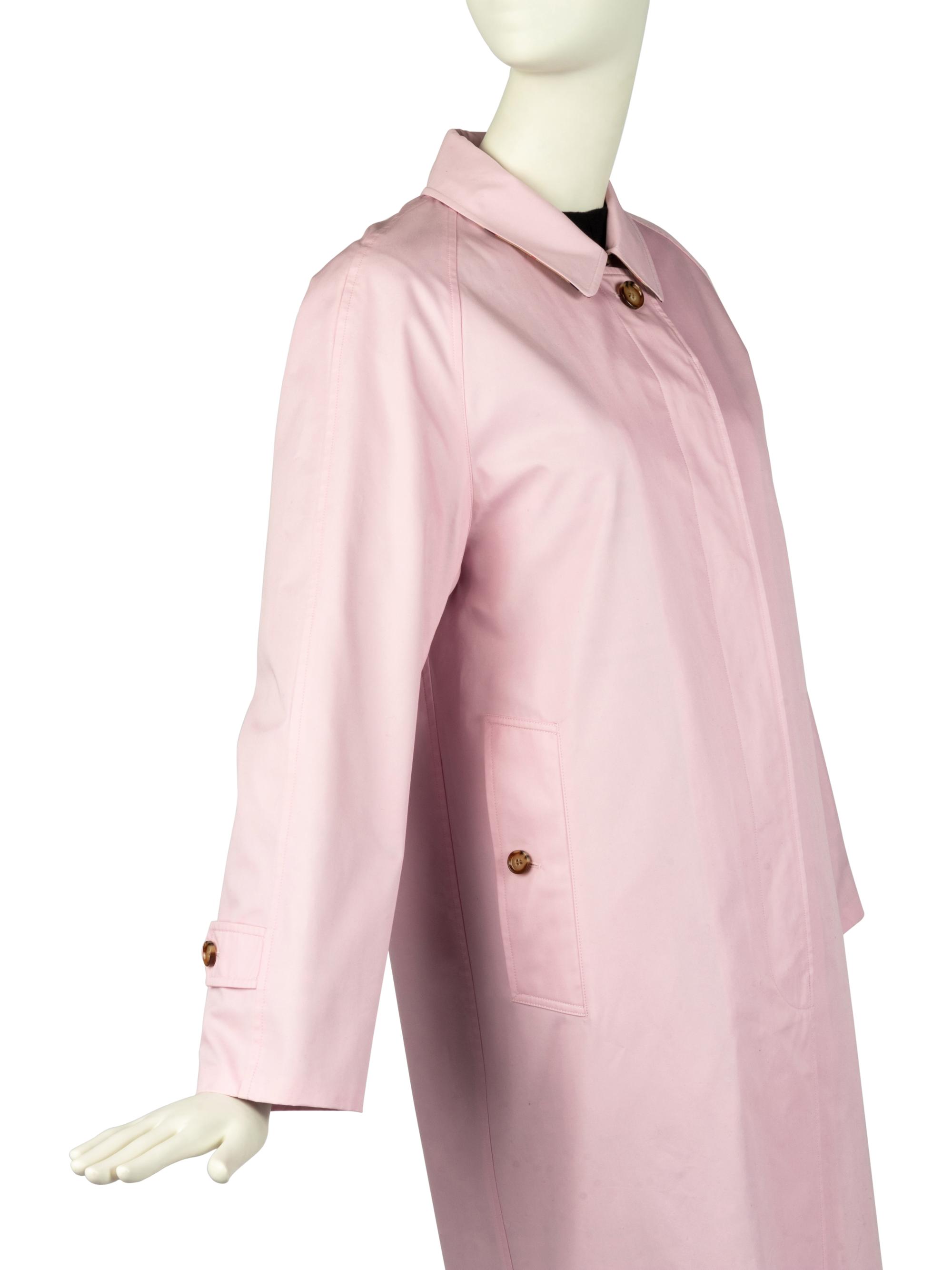 Riccardo Tisci for Burberry Pink Trench Coat, c. 2019