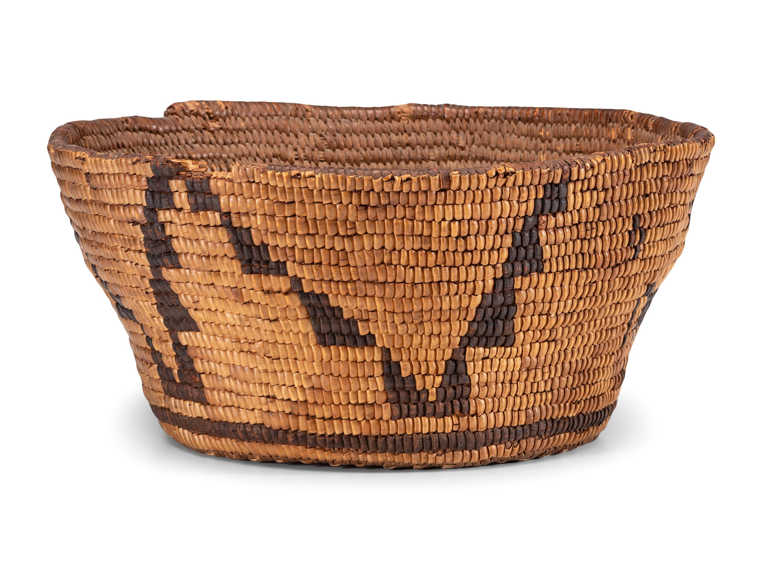 Klickitat Figural Imbricated Basket