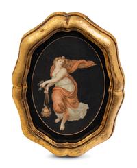 A Set of Four Framed Prints Depicting the Four Seasons