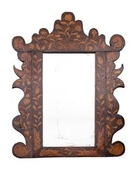 A Dutch Marquetry Mirror — 19TH CENTURY