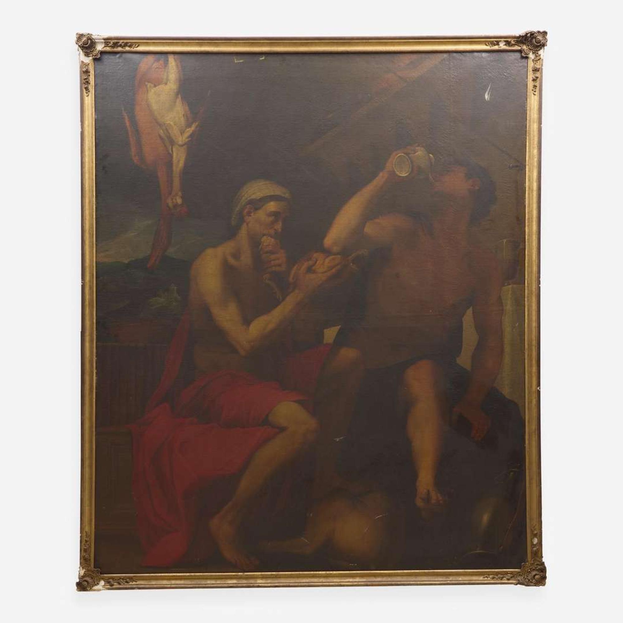 Attributed to Andrea Lanzani (Italian, B.C. 1650–1712) Three Sins: Vanity, Gluttony and Ingratitude