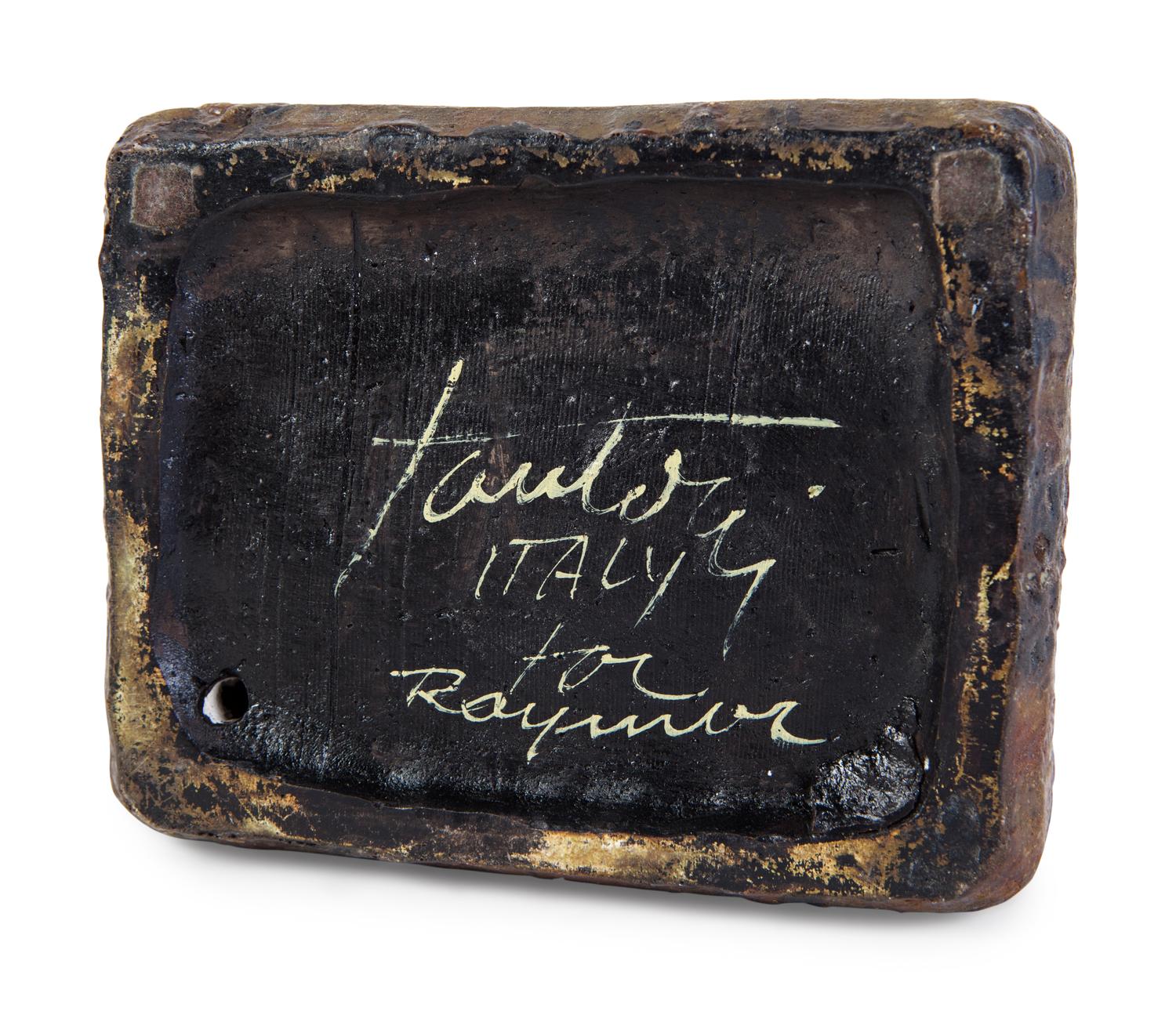 Square Vase, Raymor / Bitossi, Italy