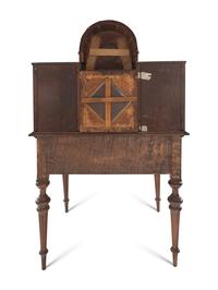 An Inlaid and Marquetry Writing Desk