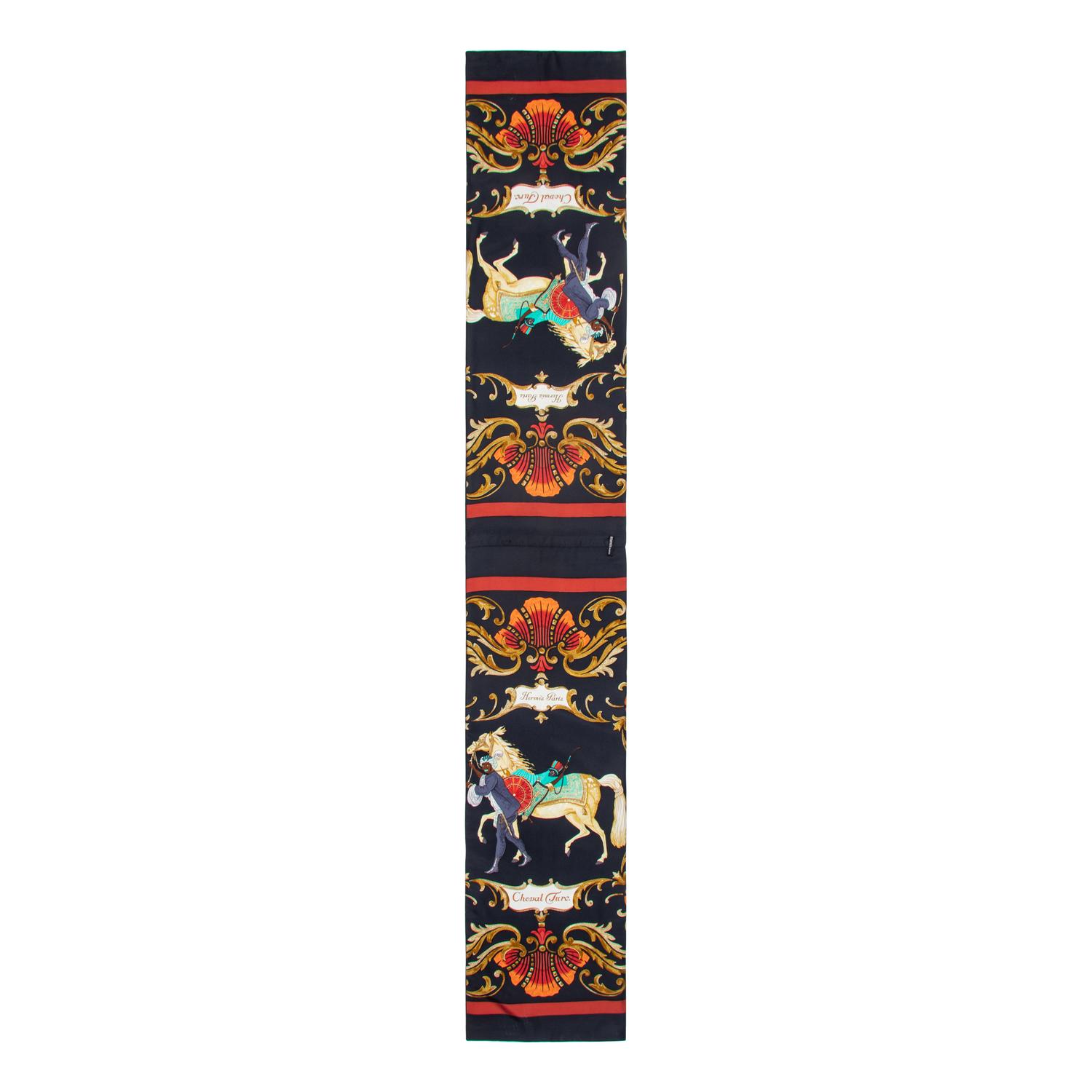 Hermès & Gucci, Two Silk Scarves