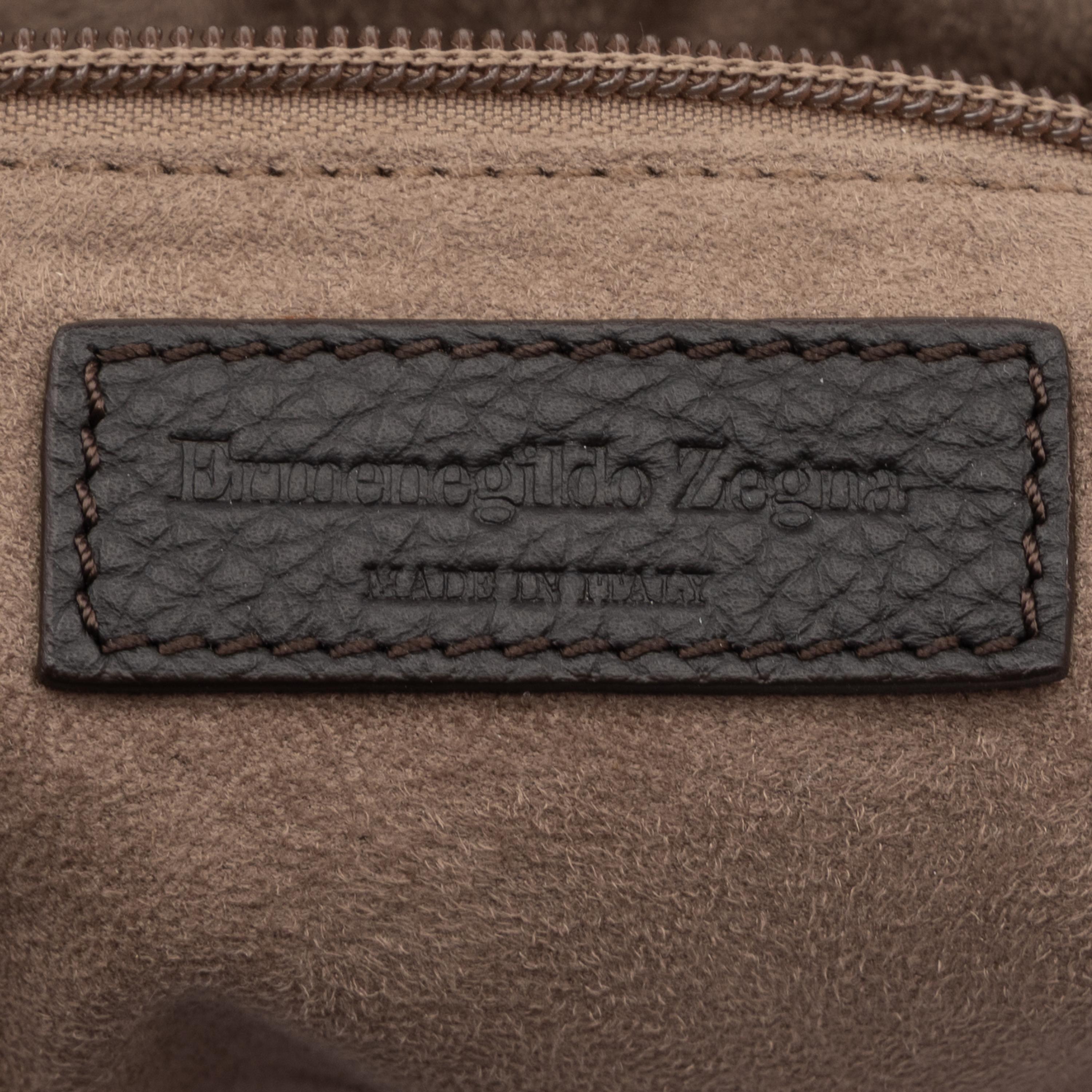 Ermenegildo Zegna, Leather Messenger Bag