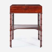 A George III Carved Mahogany Dressing Table circa 1765