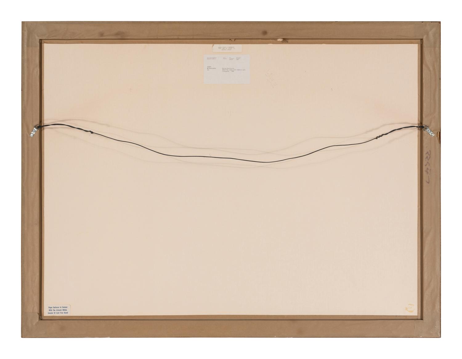 Two Nudes with Federal Sofa, 1981