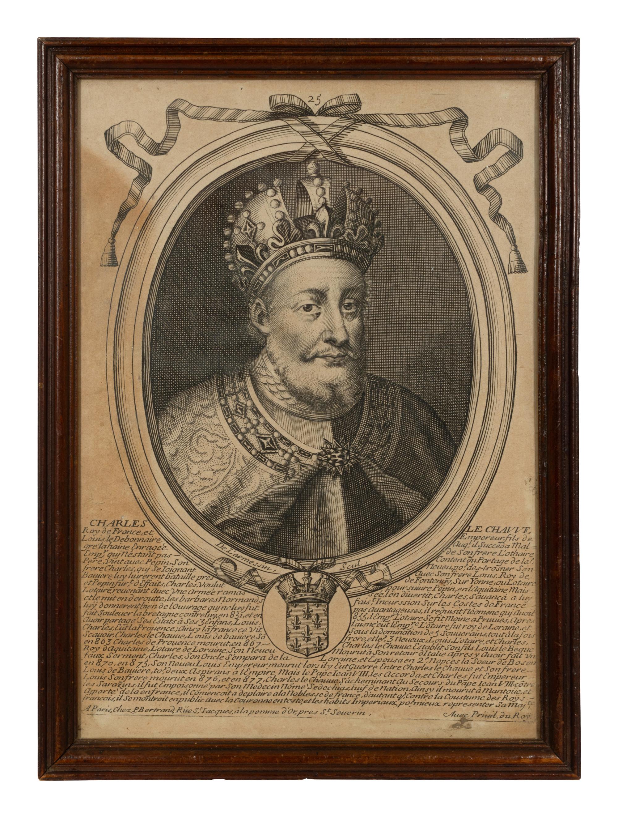 A Set of Twenty-Two Framed French Engravings