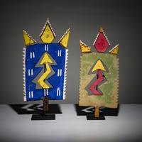 Painted Dance Wands