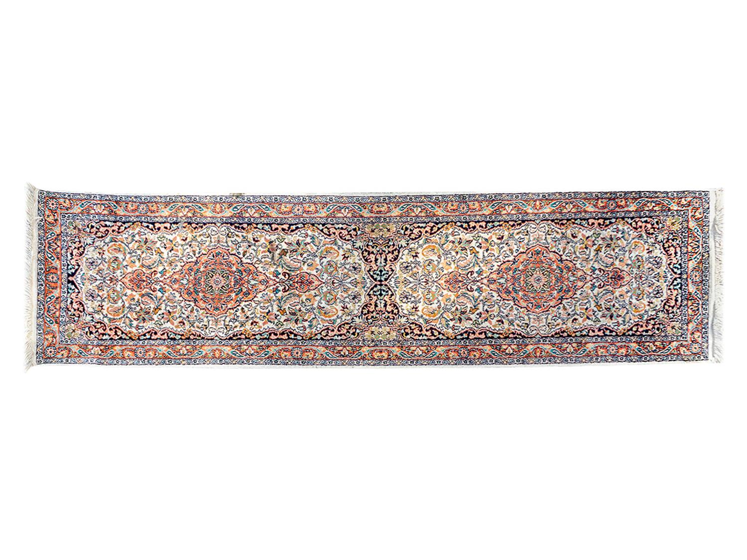 A Pair of Tabriz Animal Wool Runners — 20TH CENTURY