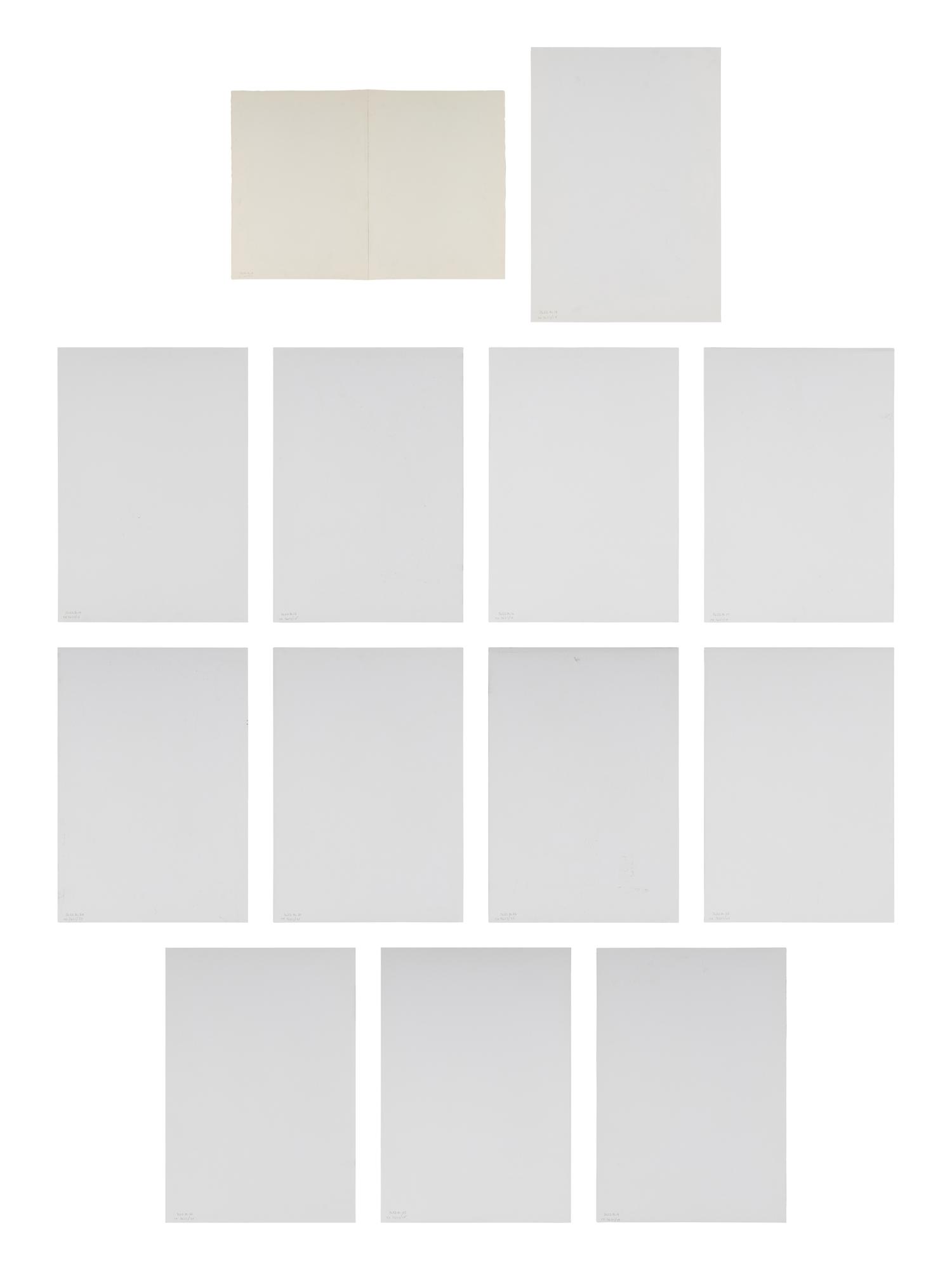 2 times 5 Dogs (the complete portfolio of 14 works), 1979
