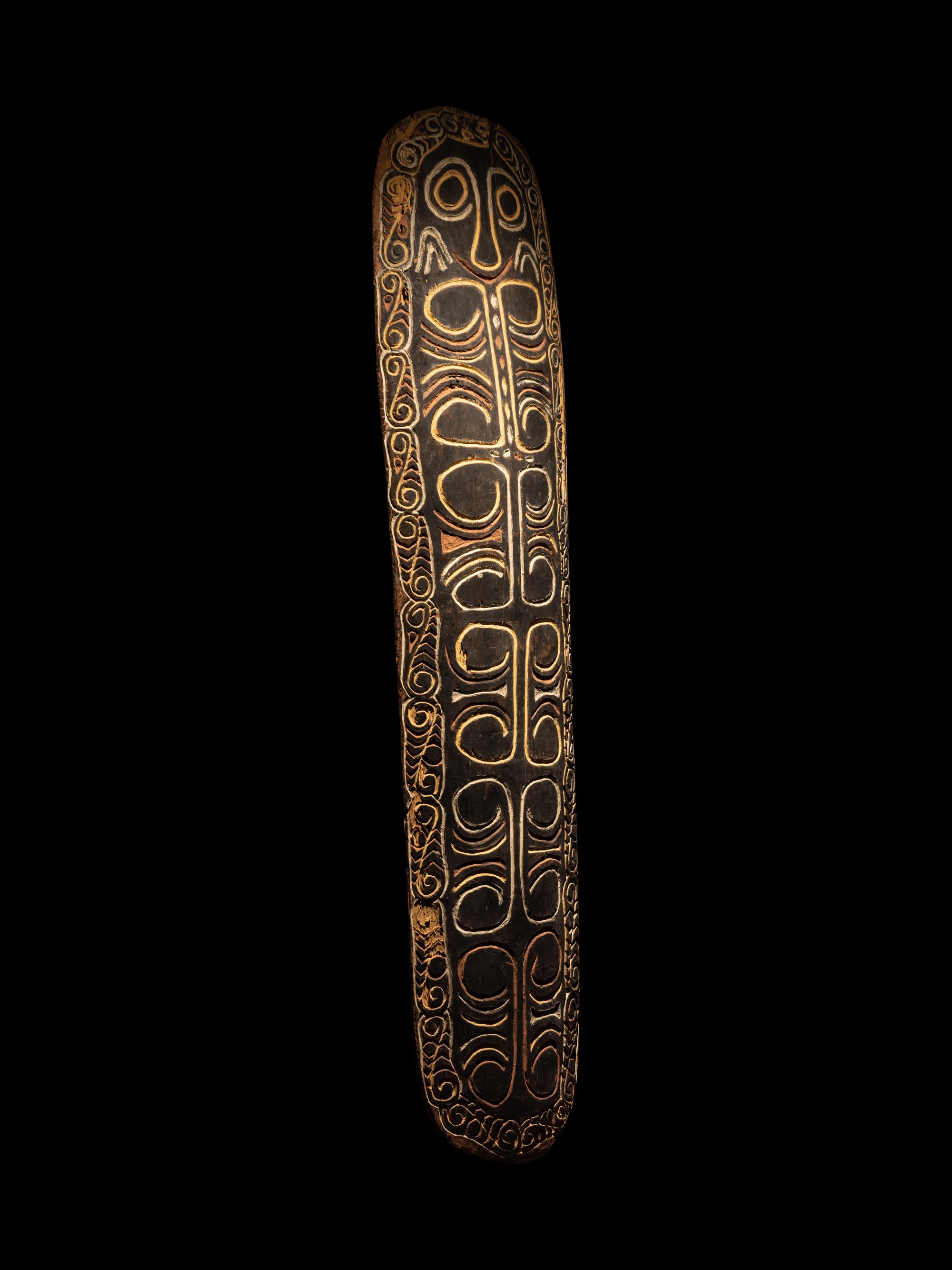 An Oceanic Wood War Shield