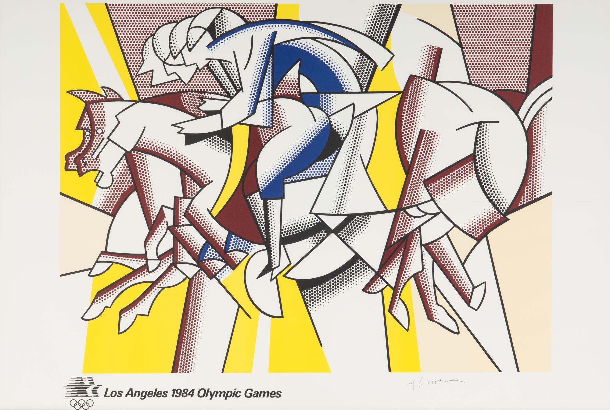 A group of 9 Los Angeles 1984 Olympics Posters