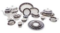 A Wedgwood Porcelain Dinner Service
