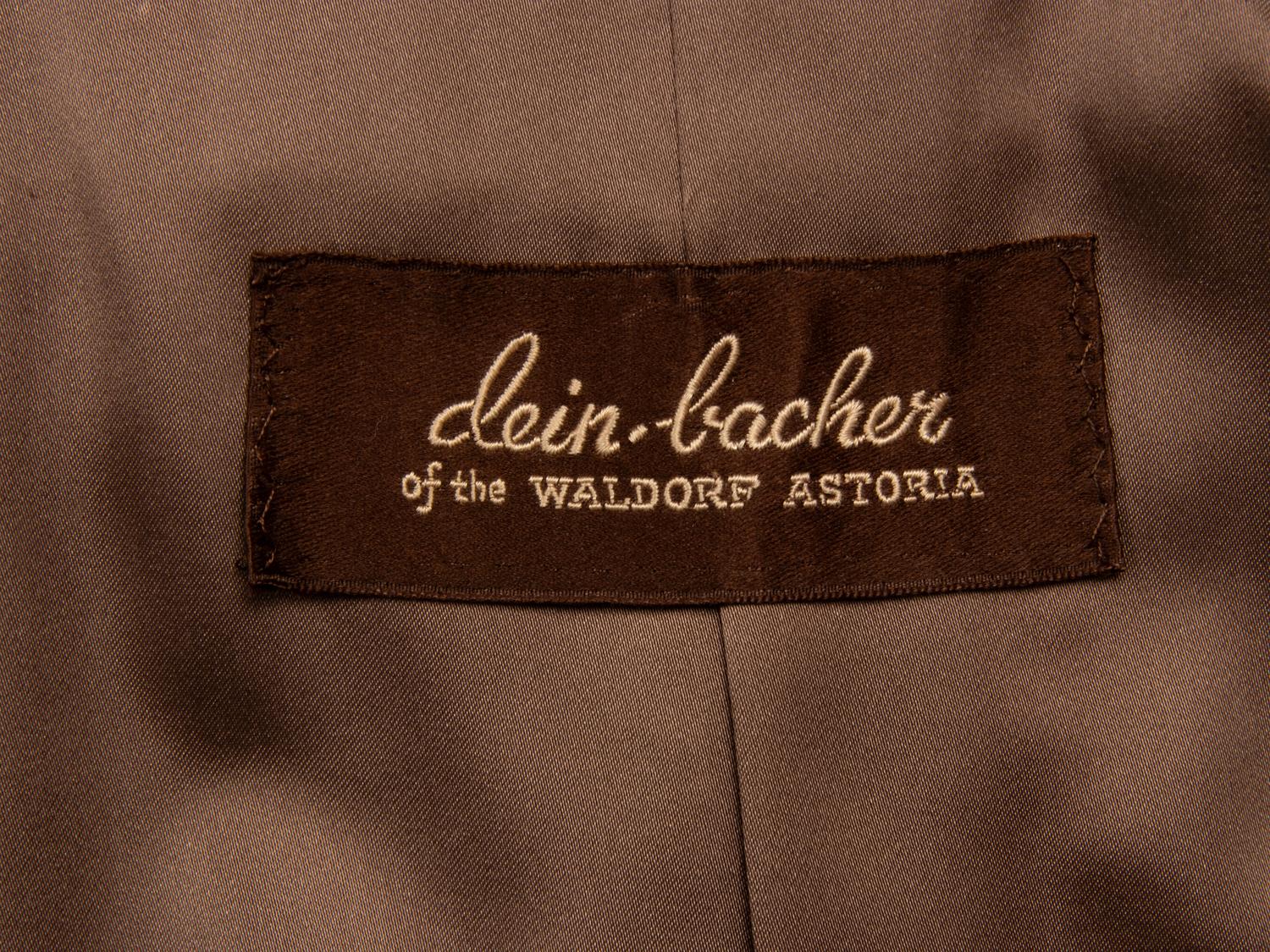 A Dein-Bacher of the Waldorf Astoria Mink Coat