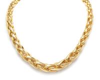 A 14 Karat Yellow Gold Chain Necklace, 43.20 dwts.