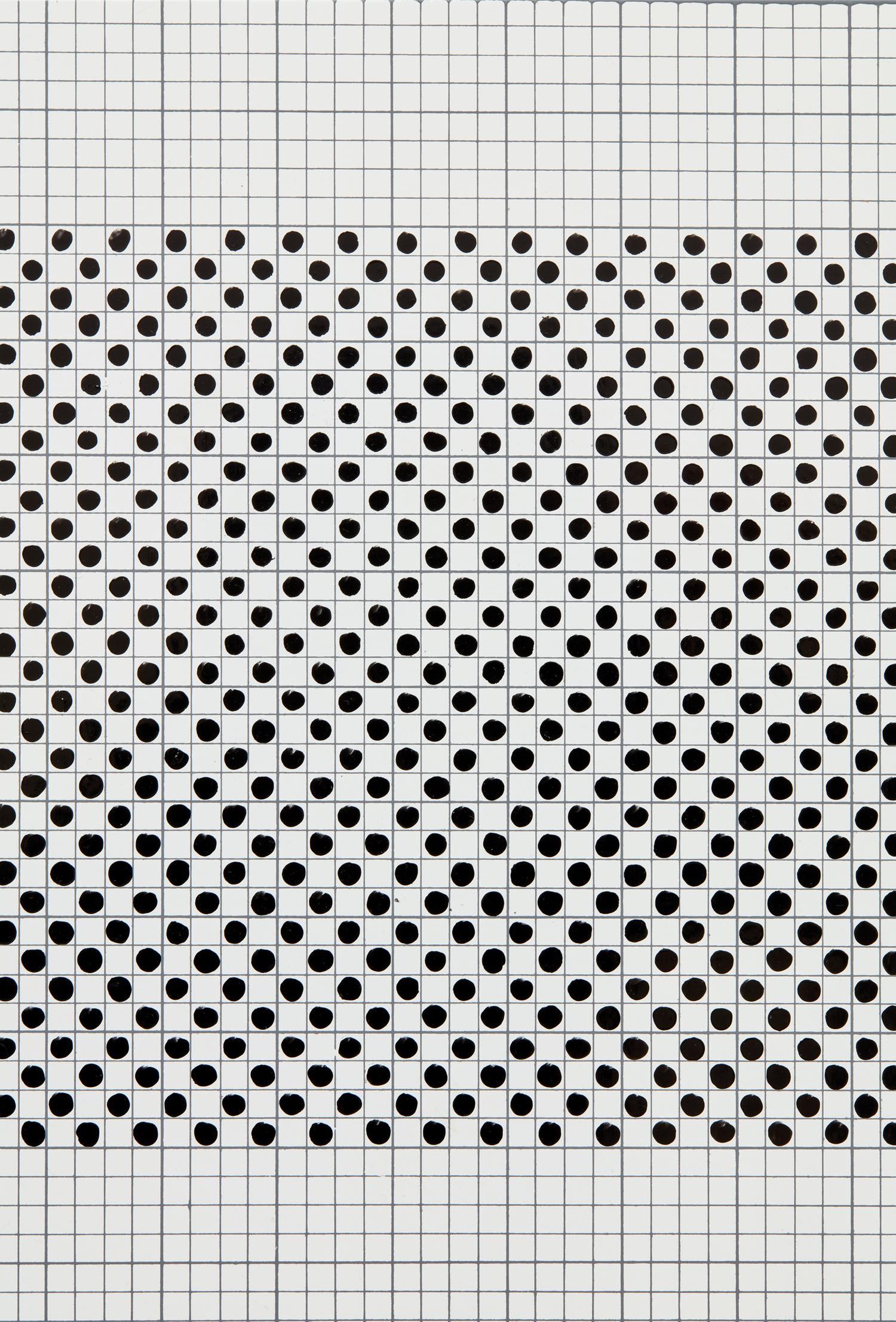Black 6'' Squares Series #7, 1972