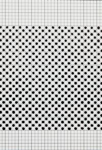 Black 6'' Squares Series #7, 1972