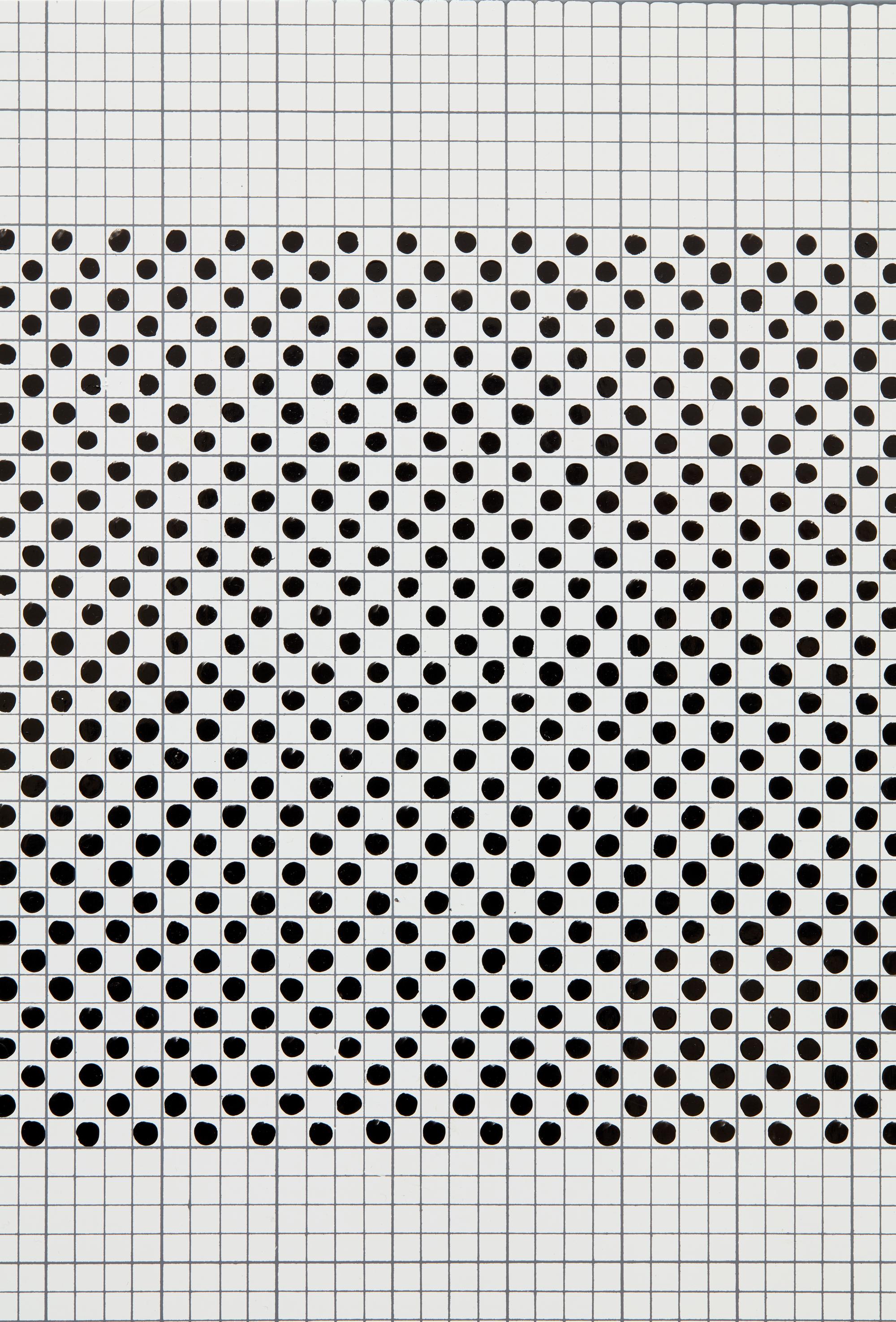 Black 6'' Squares Series #7, 1972